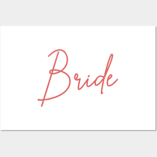 Bride Rose Script Posters and Art